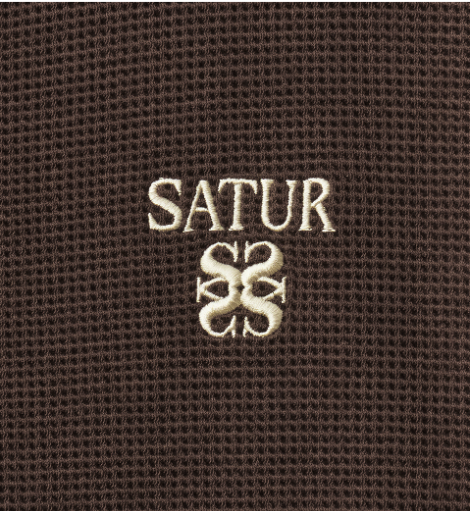 (U) Waffle Henley Neck Long Sleeve