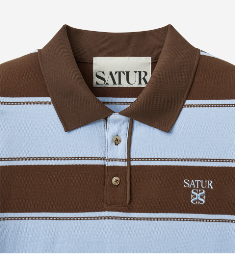 (U) Apero Stripe Pique Long Sleeve