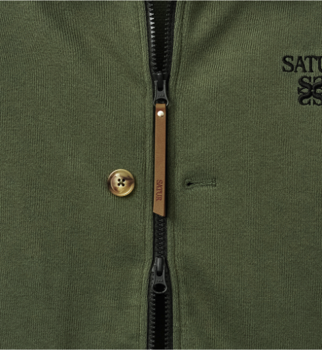 (U) Lawton Collar Zip-Up Jacket