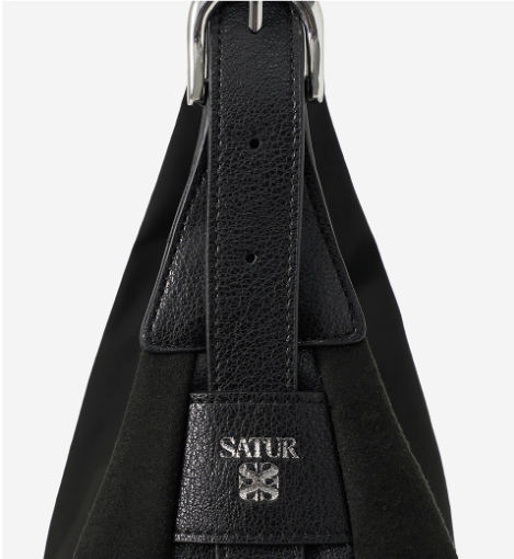 (U) Synthetic Suede Hobo Bag