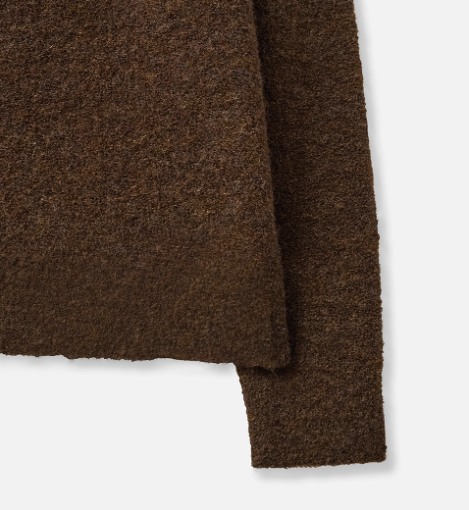 (M) HalfNeck HalfZip Knit