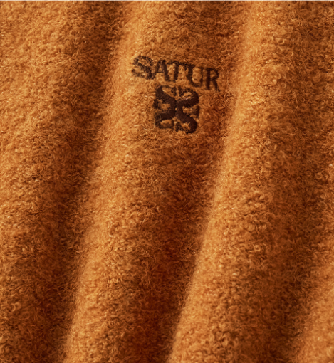 (W) HalfNeck HalfZip Knit