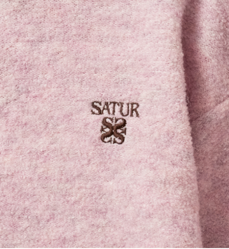 (W) HalfNeck HalfZip Knit