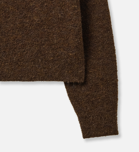 (W) HalfNeck HalfZip Knit
