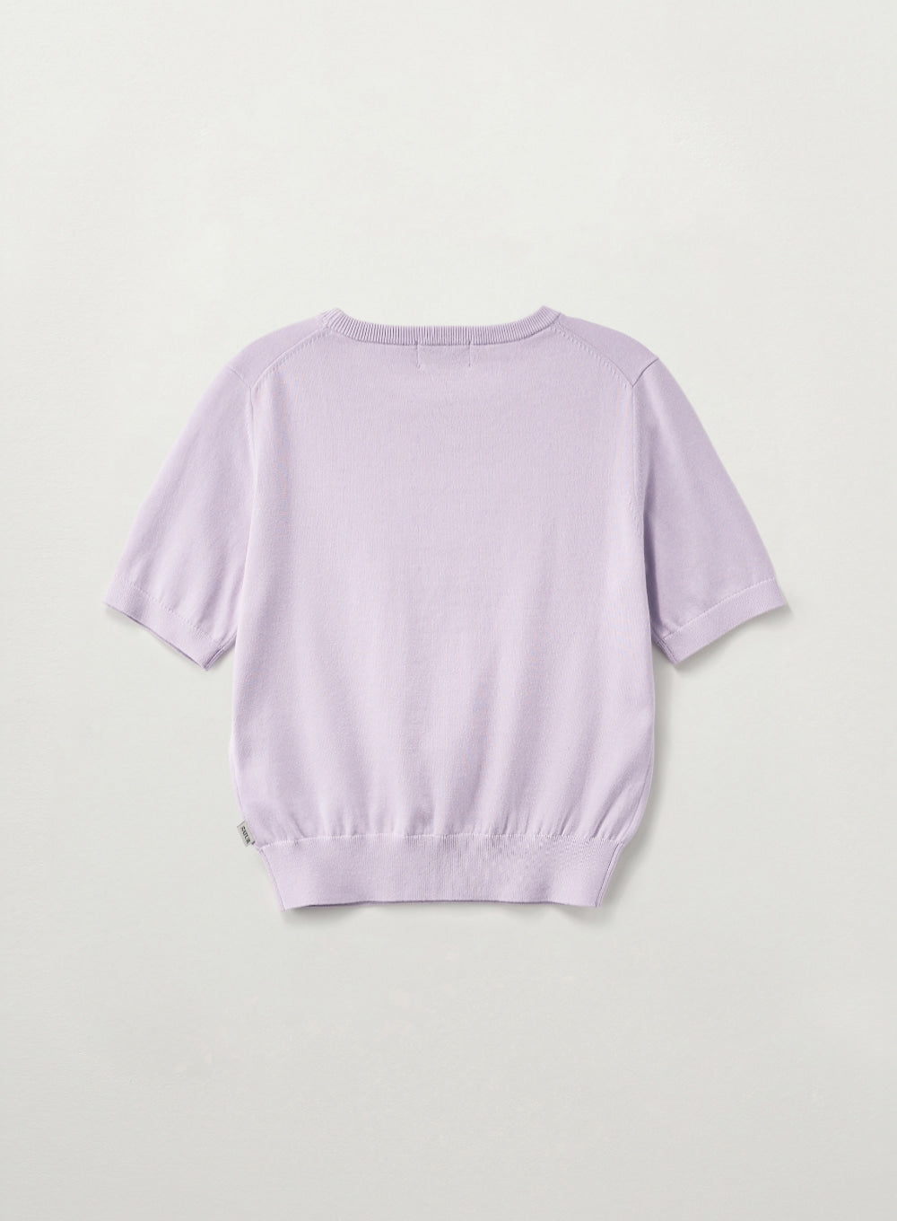 (W) Loren Crew Neck Fine Half Knit