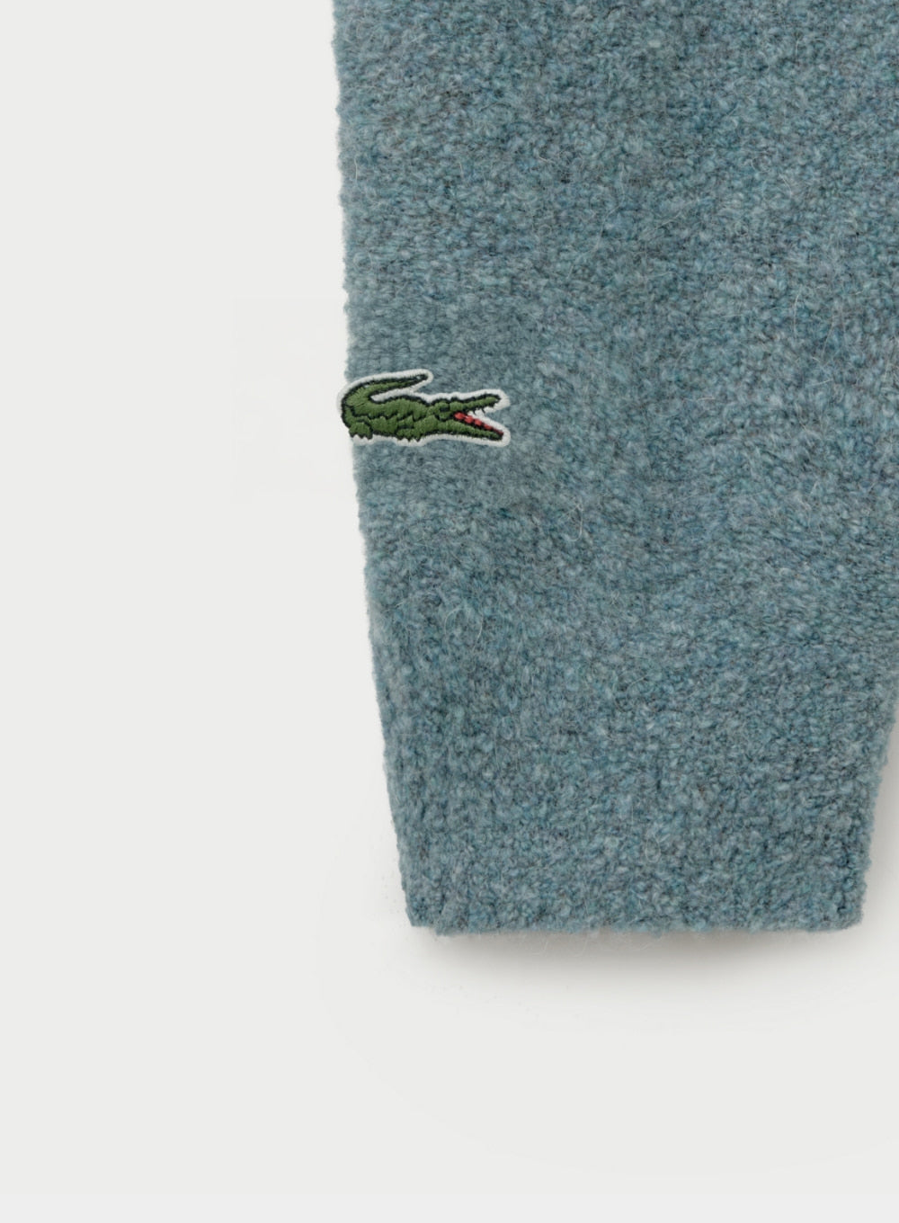 (W) Satur X Lacoste Single Button Crop Cardigan