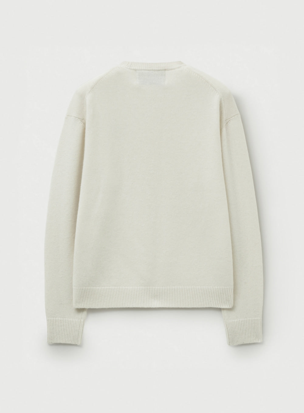 SATUR セーター ホワイト W) Essen Two-Tone Mohair Pullover Knit