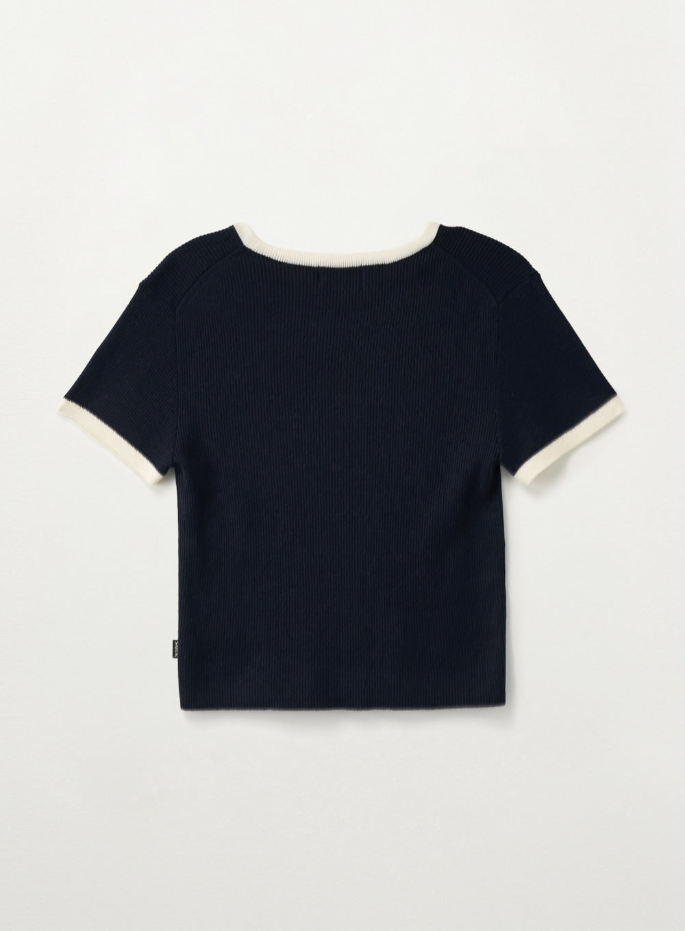 (W) Rope Logo Ringer Knit