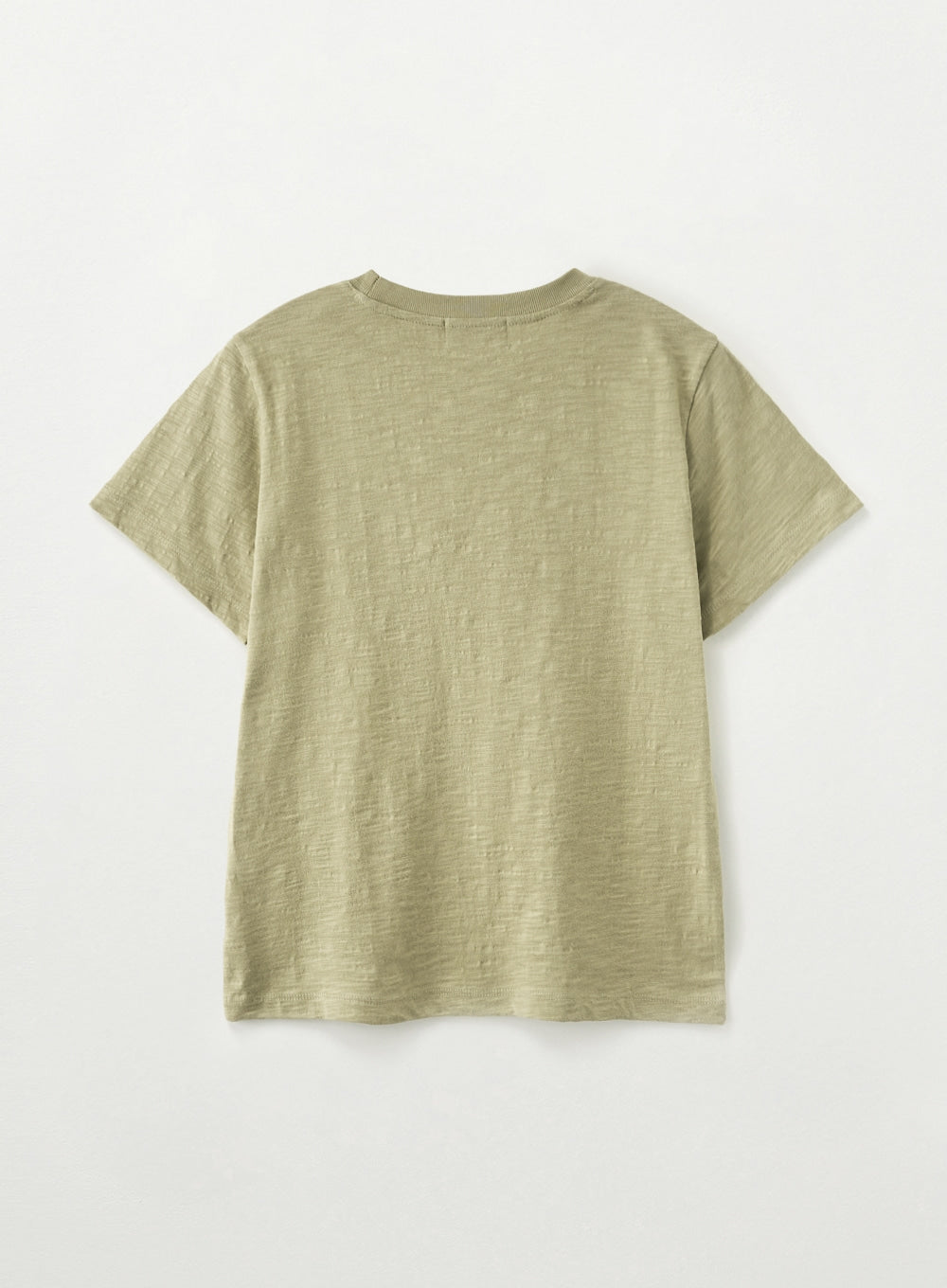 (W) I LOVE Graphic Regular Fit Slub T-shirt