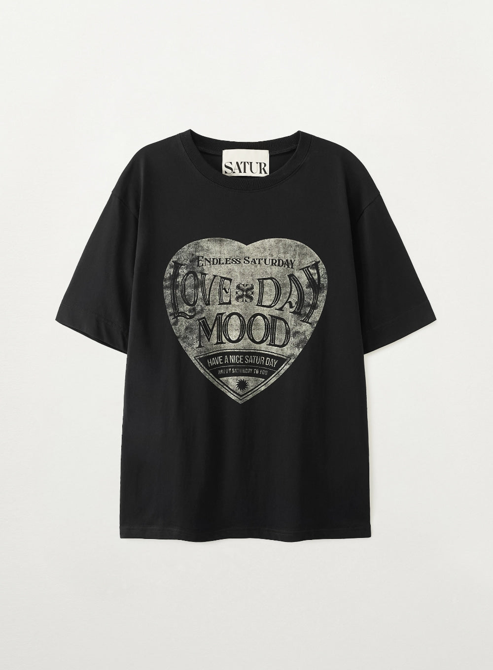(M) Saturday Retro Mood Graphic T-Shirts
