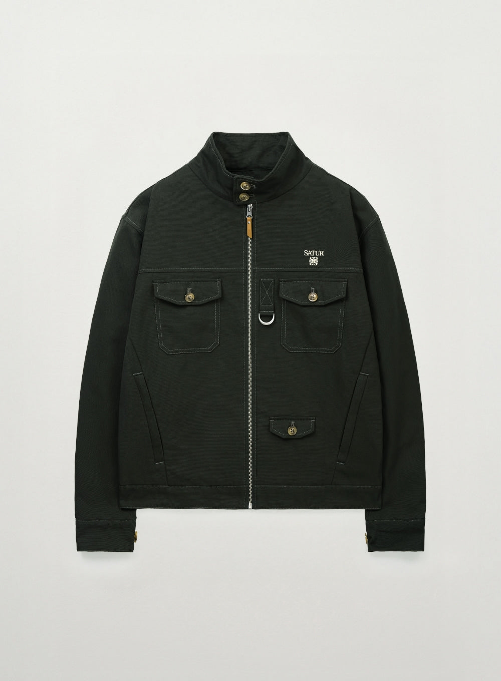 (M) High Neck Workwear Jumper