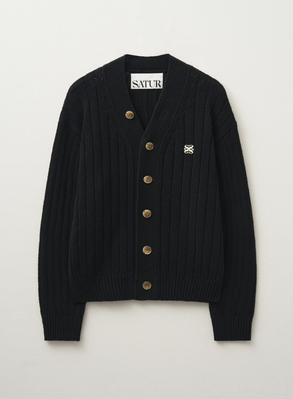 M) Faro Over Size Boucle Cardigan