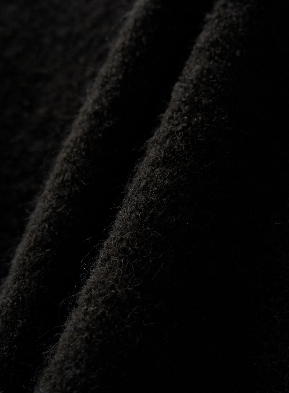 (W) Lawton Semi Cropped Knit Zip-up