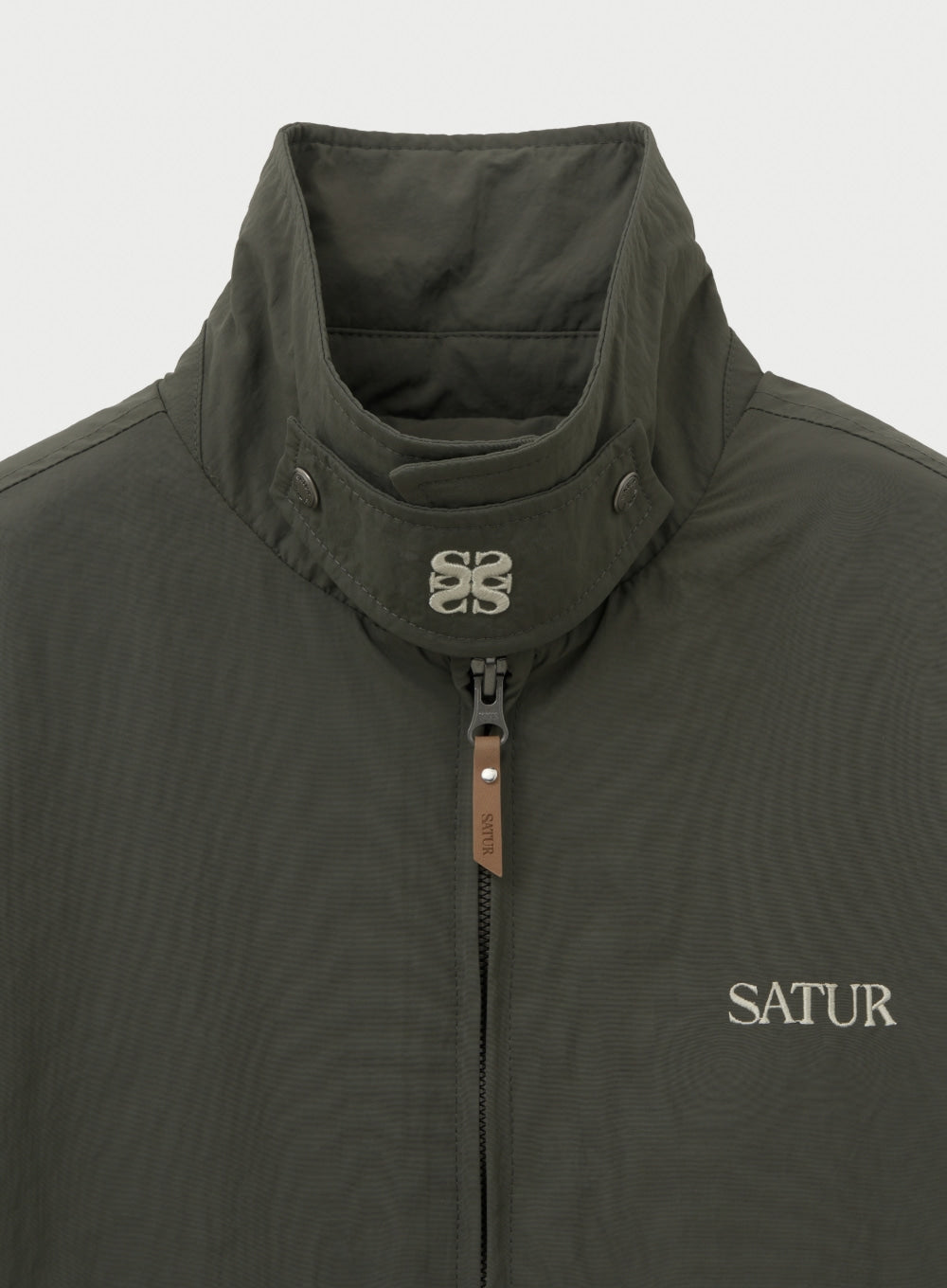 M) Nylon Padded Bomber Jacket