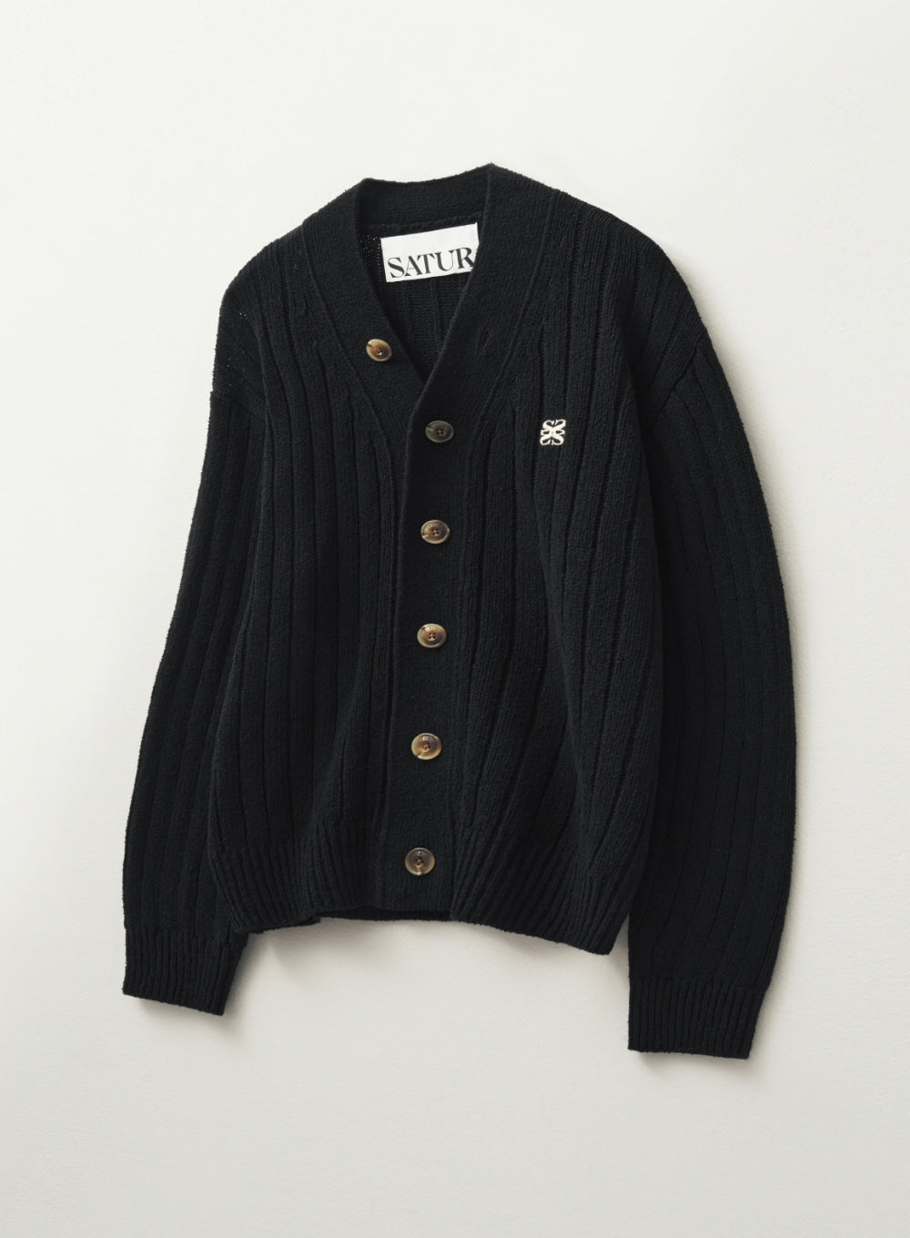 M) Faro Over Size Boucle Cardigan