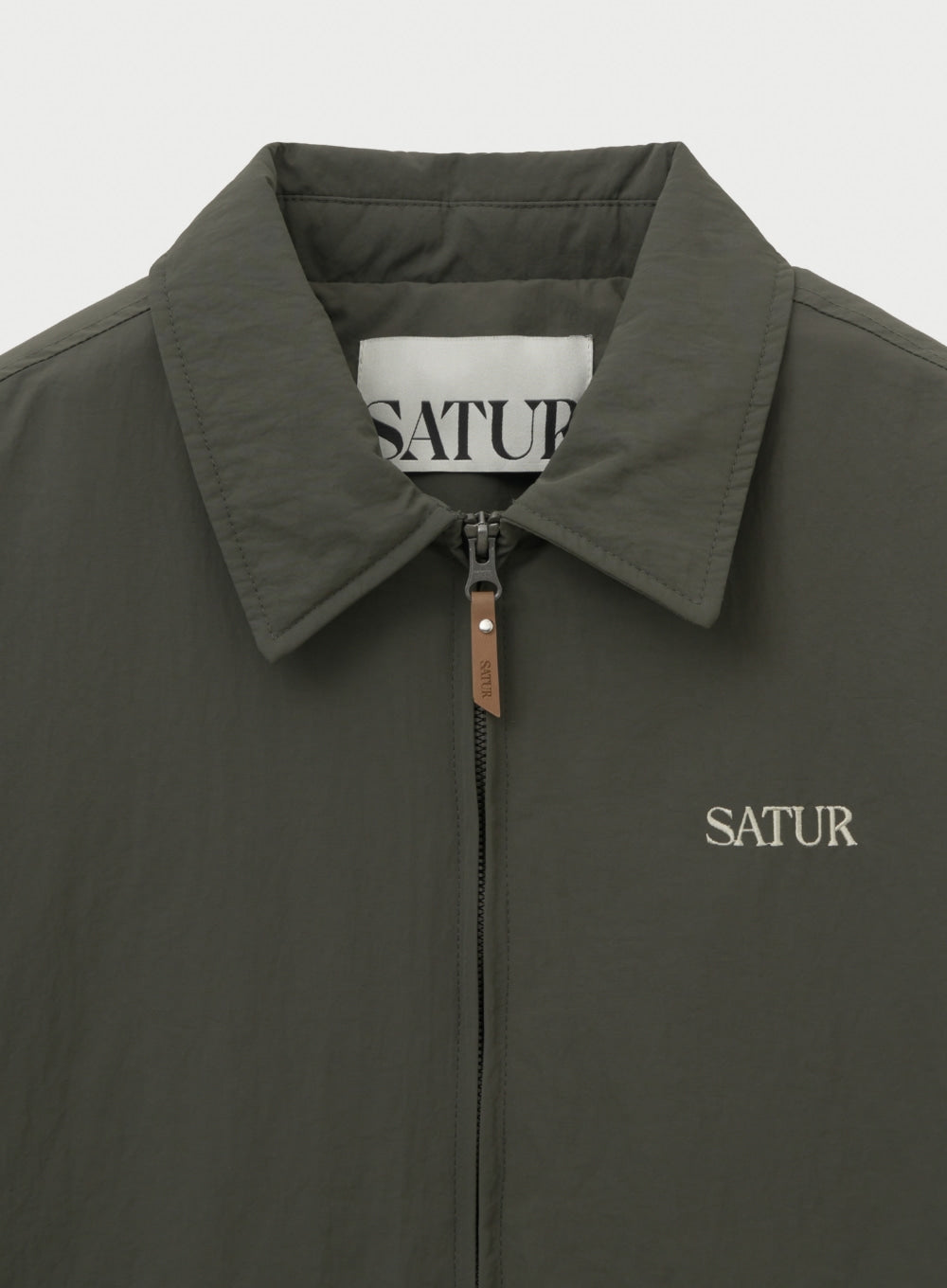 M) Nylon Padded Bomber Jacket