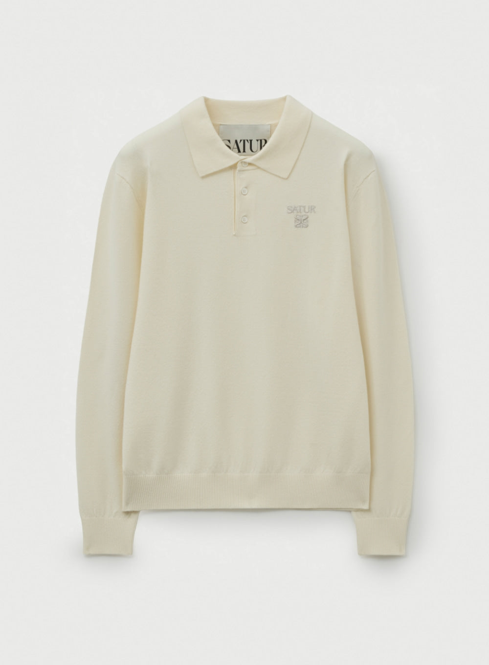 M) Basic Polo Knit