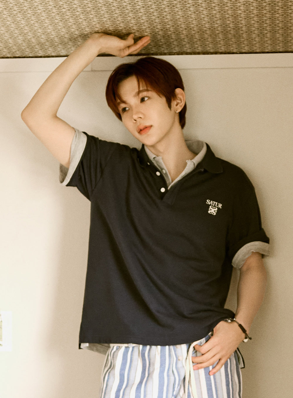 (M) Loren Pique Polo T-shirt