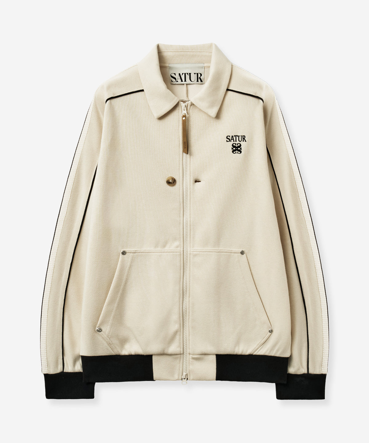 (U) Lawton Collar Zip-Up Jacket