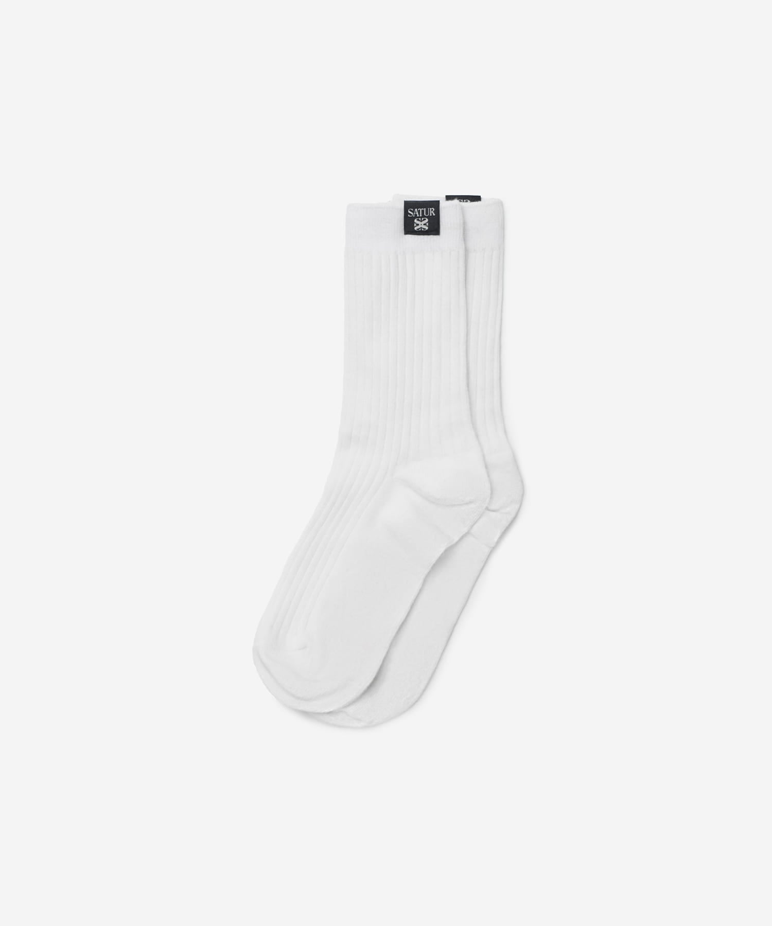 (U) Basic Logo Label Socks