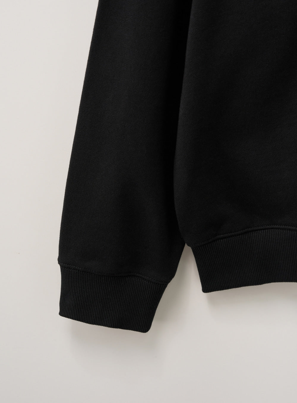 (U) Rope Logo Loose Fit Collar Sweatshirt