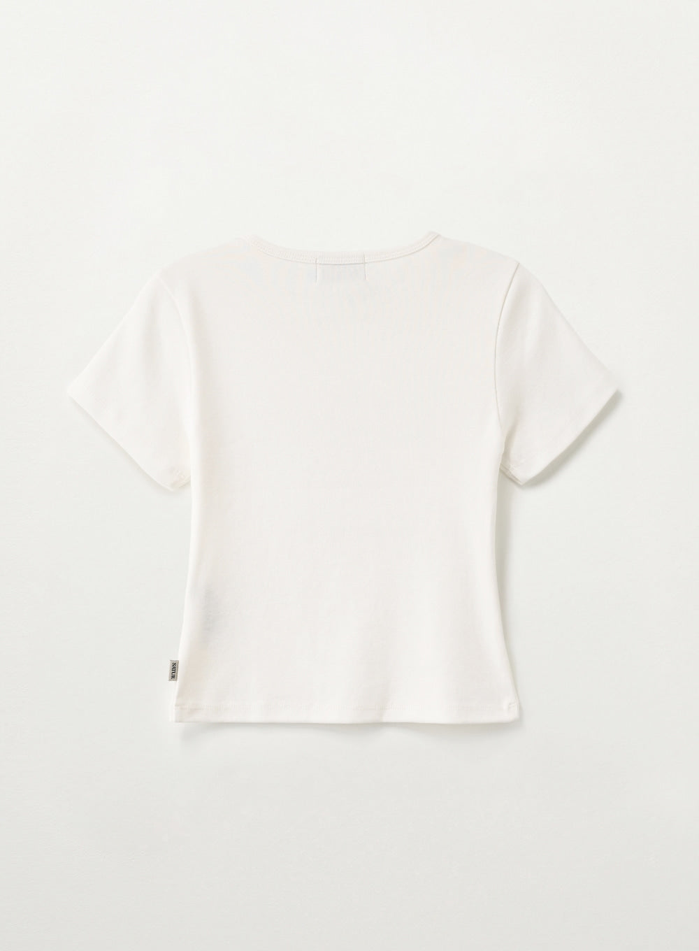 (W) Belt Graphic Slim Fit T-shirt