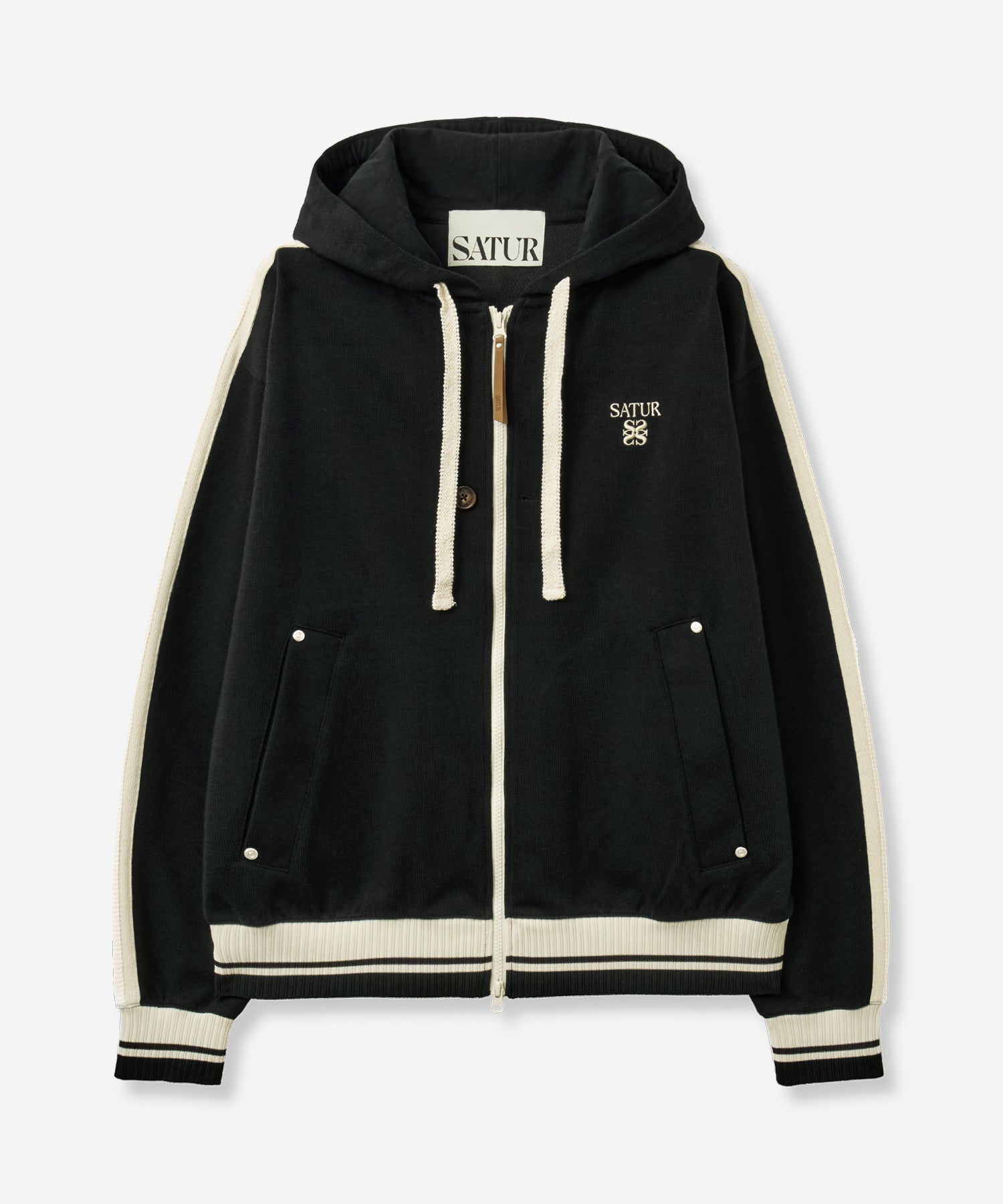 (U) Lawton Loose Fit Hood Zip-Up