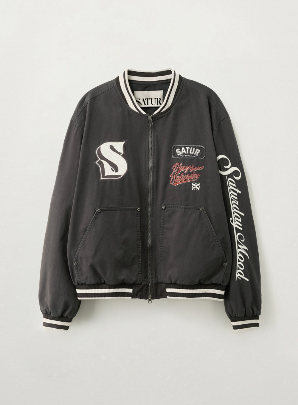 (U) 90s Playback Varsity Jacket