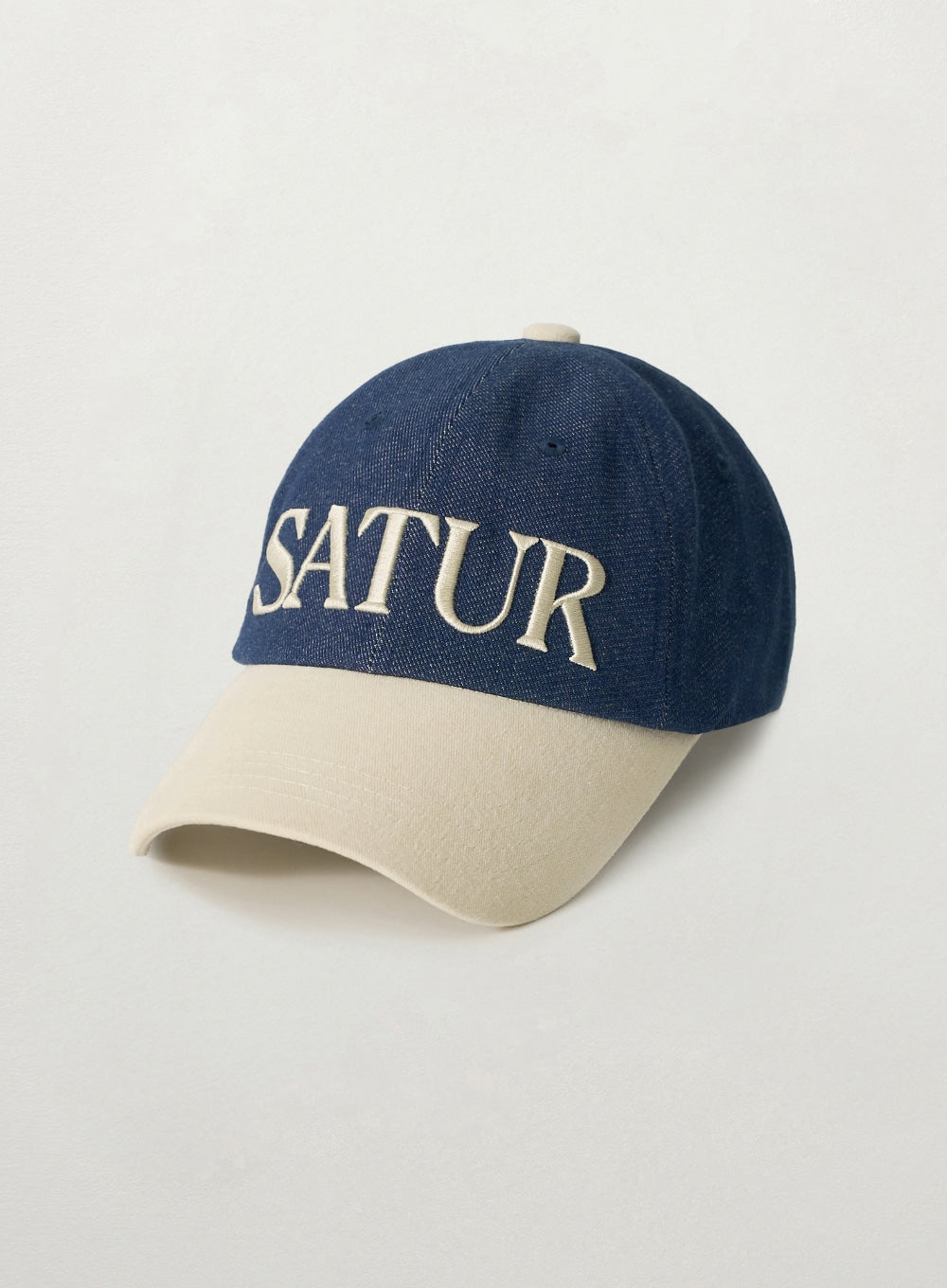 U) Vintage Casual SATUR Font Ball Cap