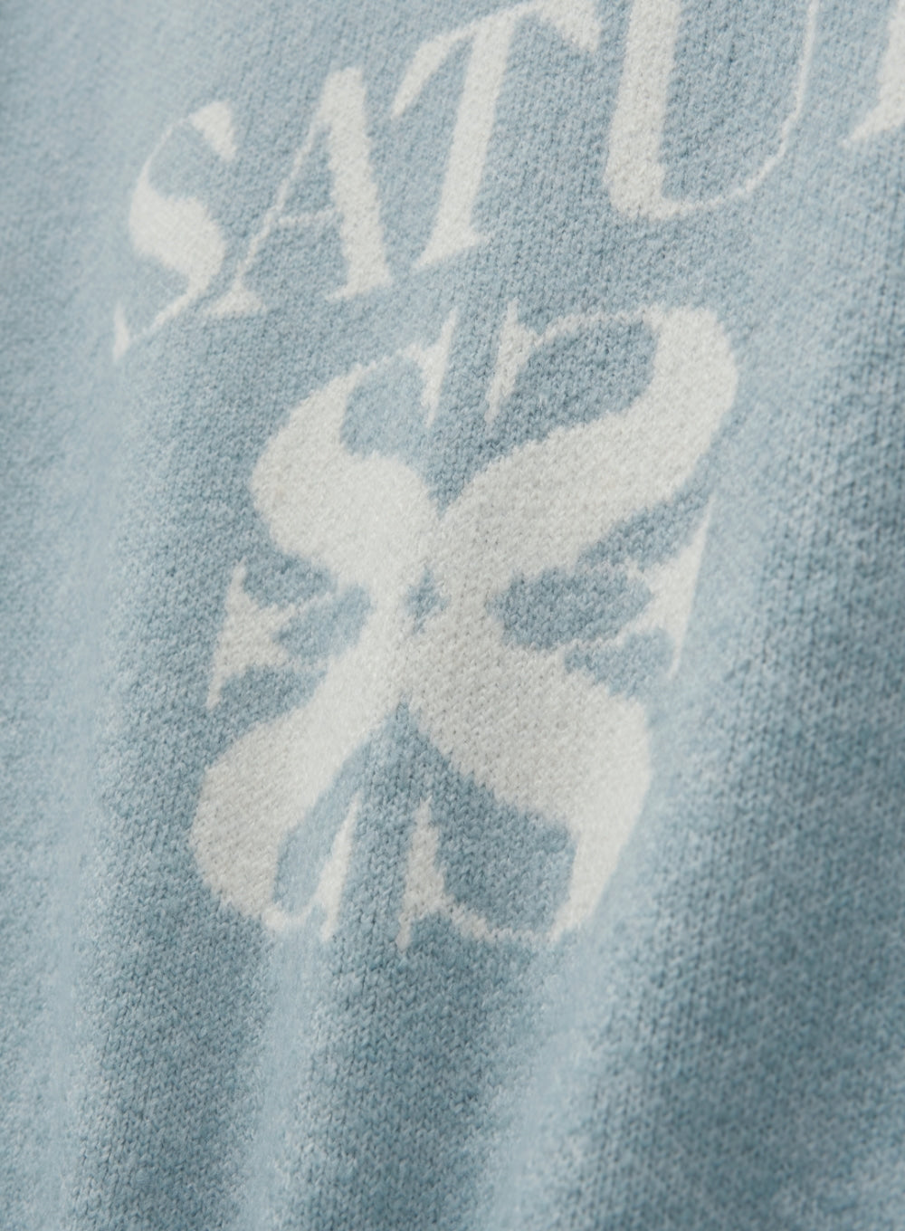 U) Basic Logo Jacquard Knit