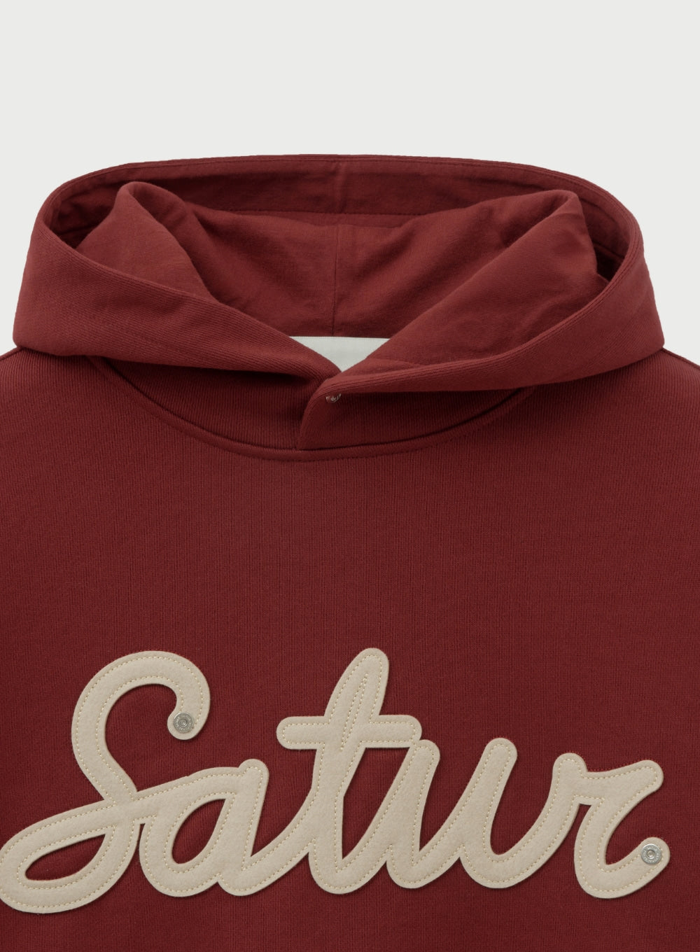 (U) Satur Applique Rivet Hoodie