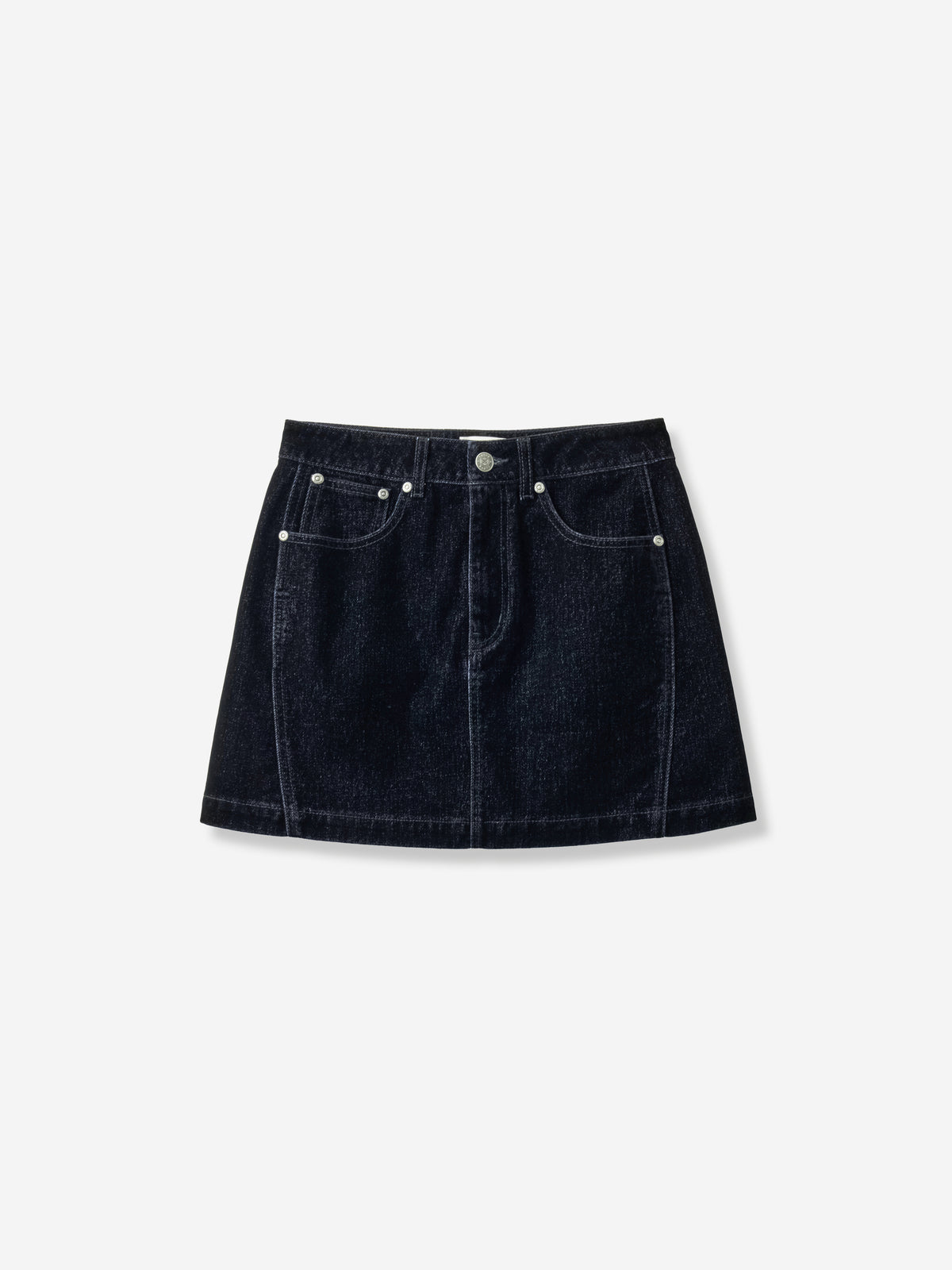 (W) Flocking Denim Skirt