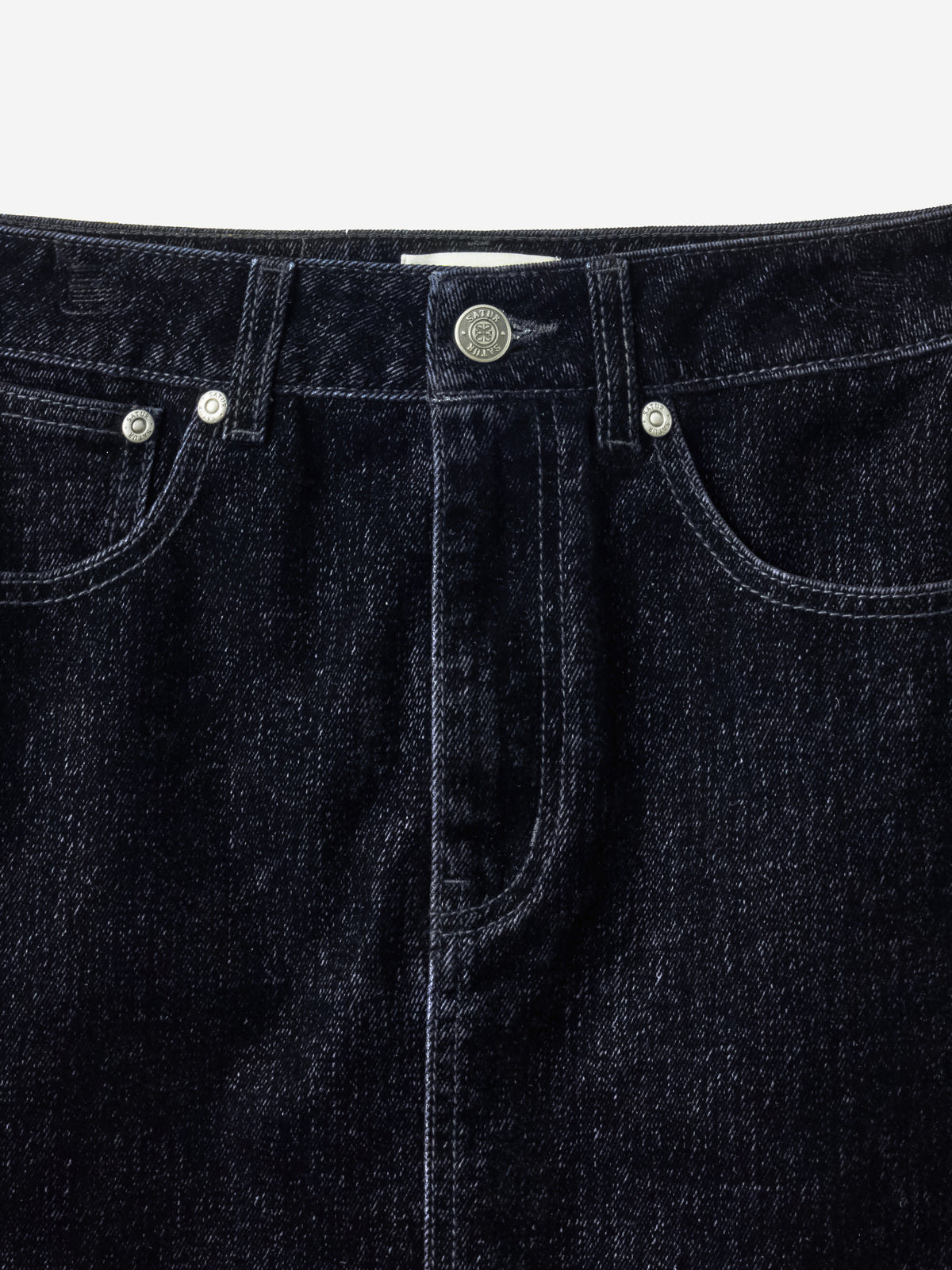 (W) Flocking Denim Skirt