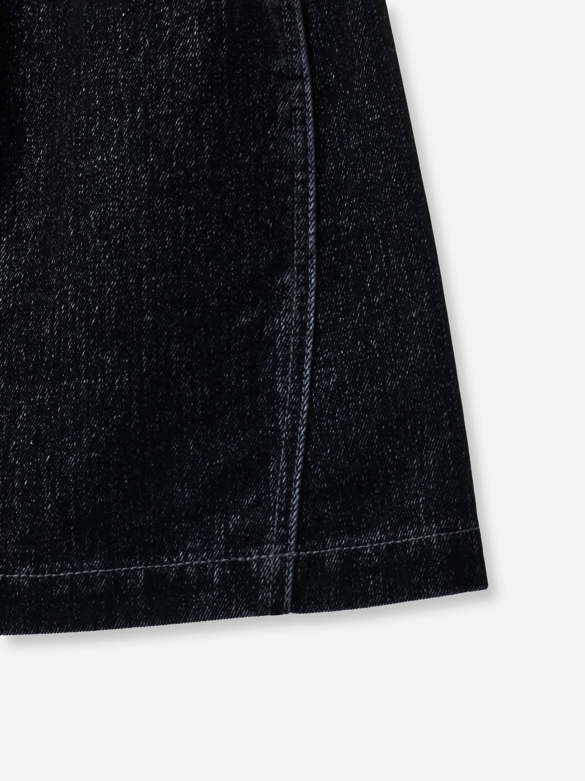 (W) Flocking Denim Skirt