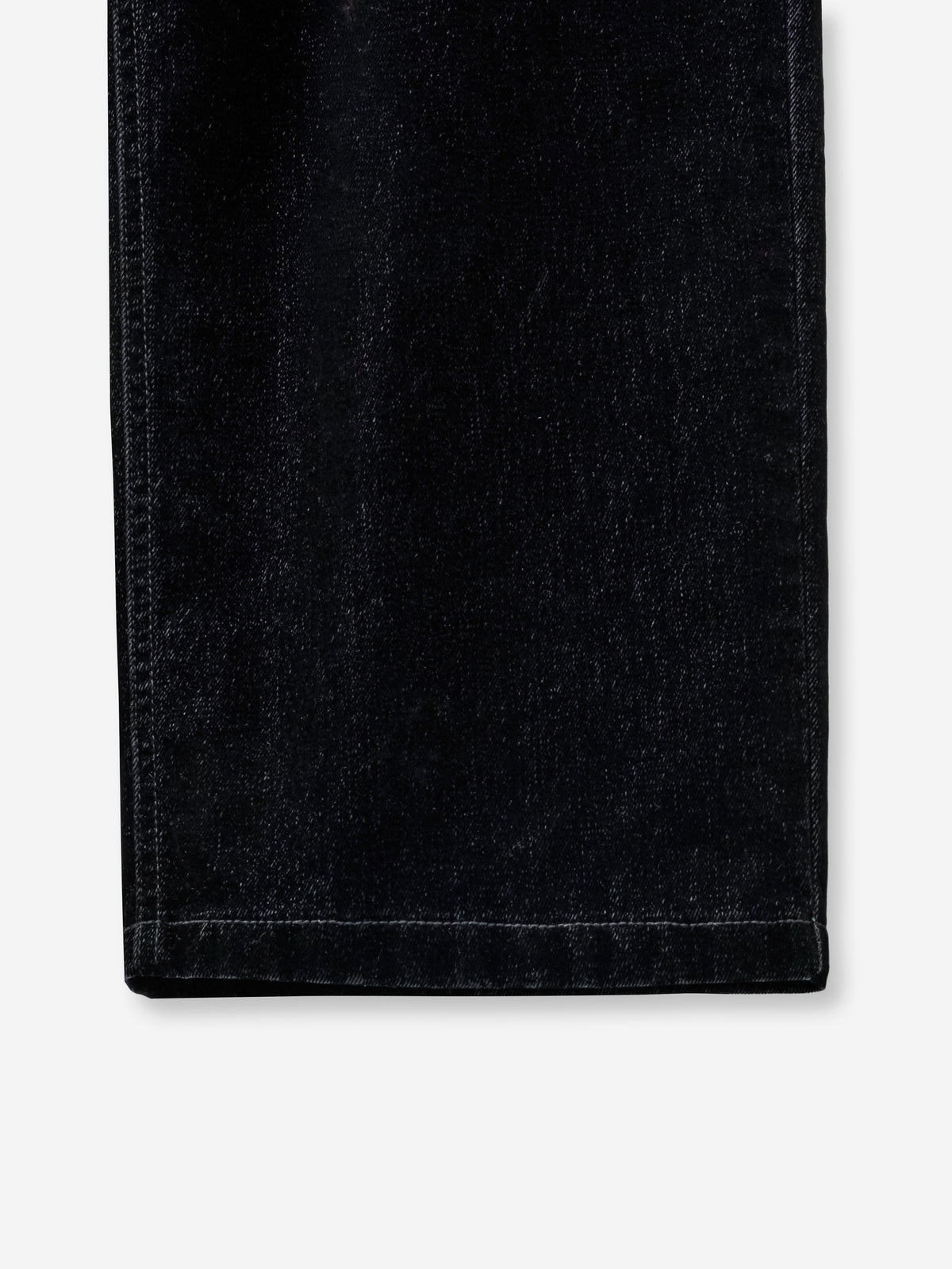 (M) Loose Fit Flocking Denim Pants