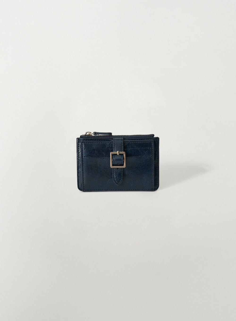 (U) Vintage Buckle Card Wallet