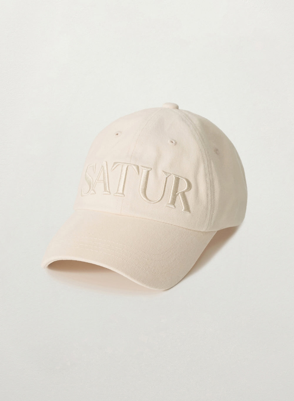 U) Vintage Casual SATUR Font Ball Cap