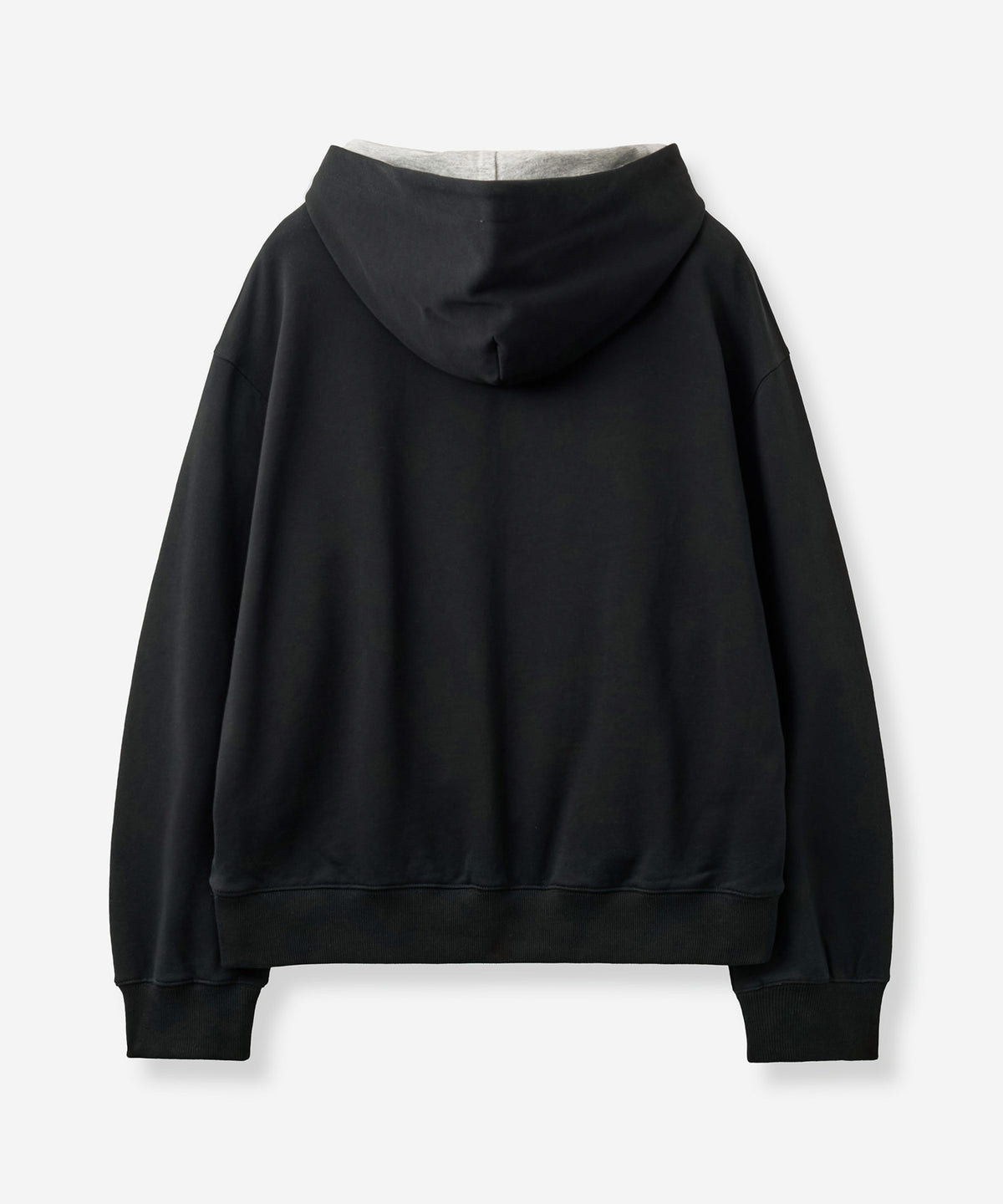(U) Rivet Applique Pocket Logo Hoodie