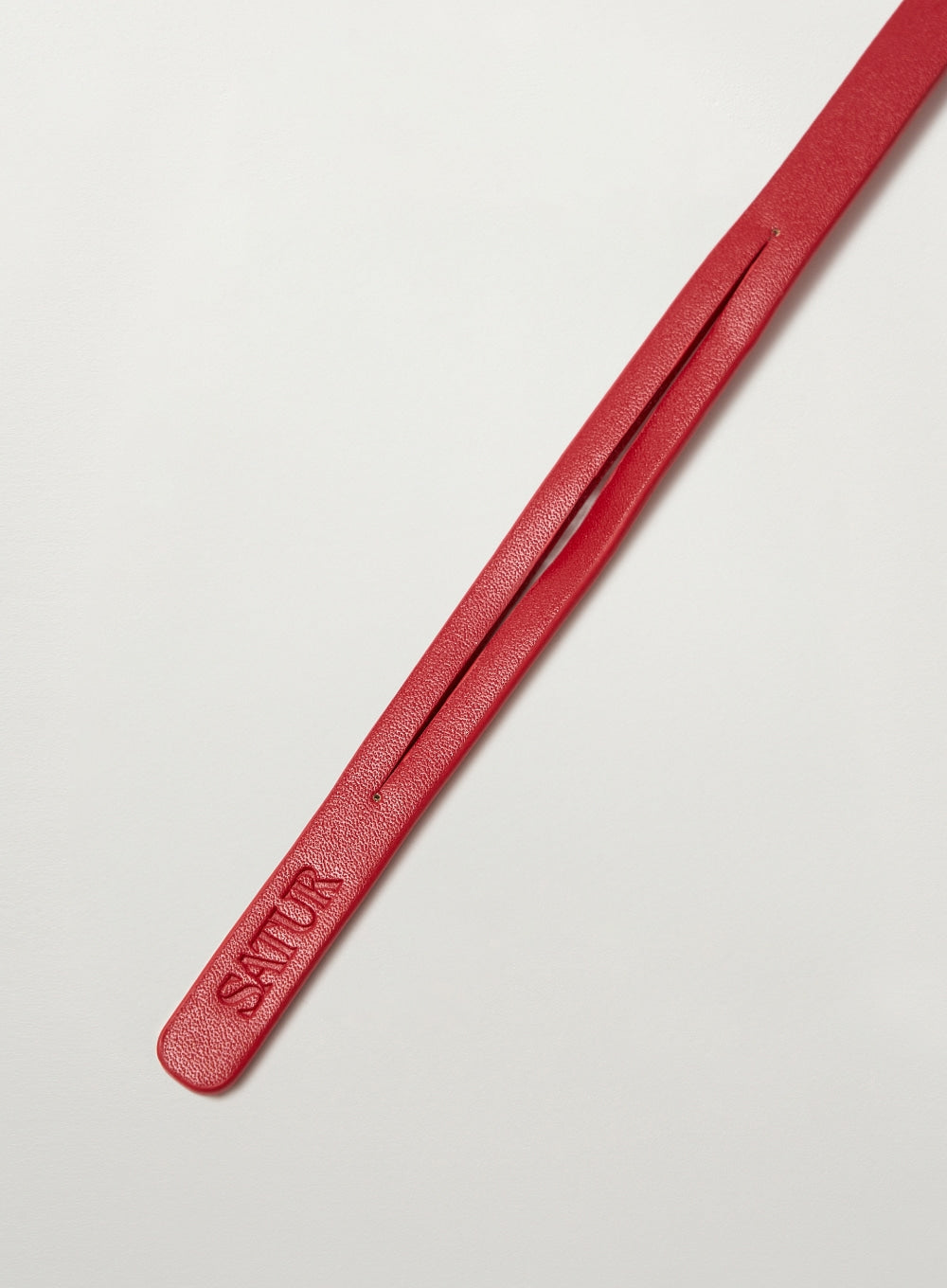 (U) Heart Synthetic Leather Keyring