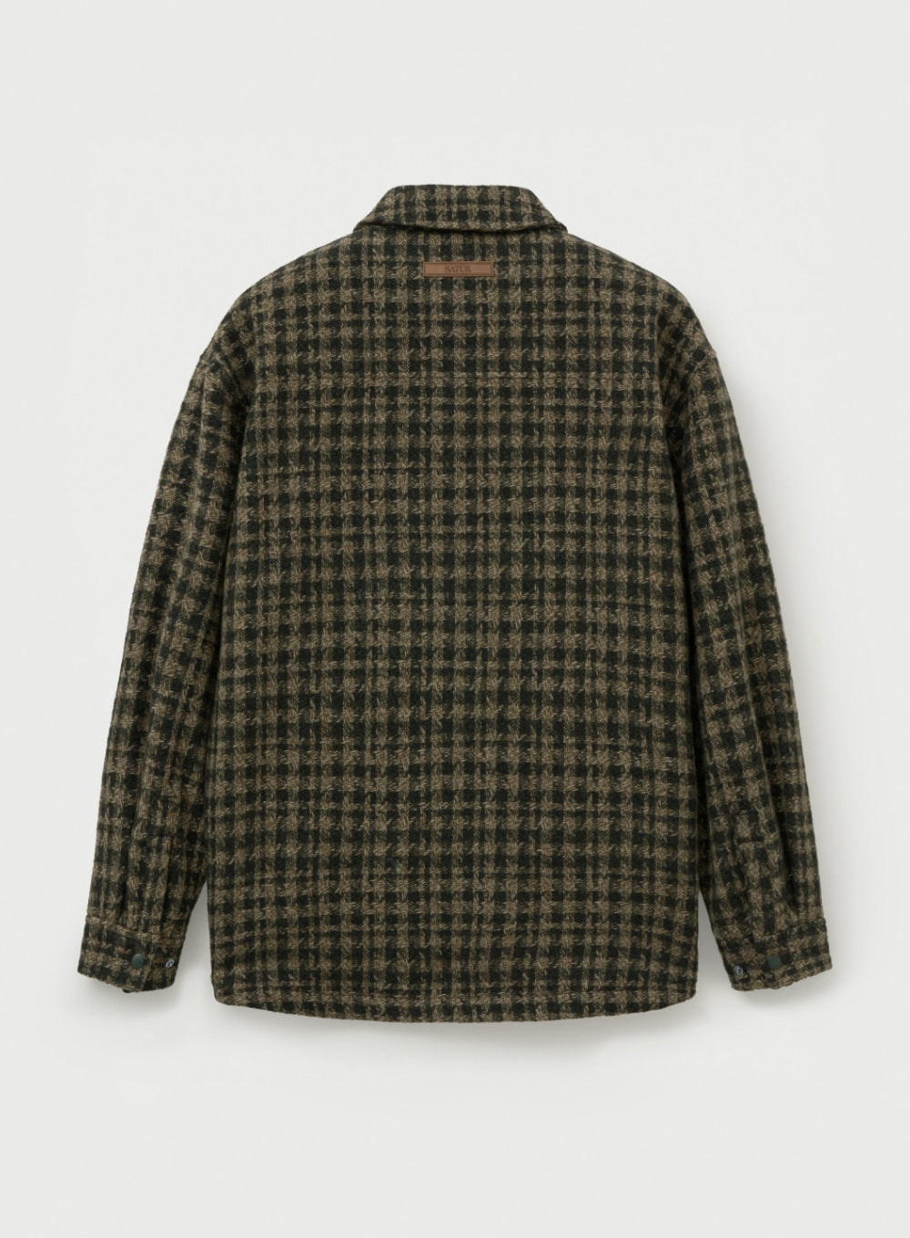 (U) Check Fleece Shirt Jacket