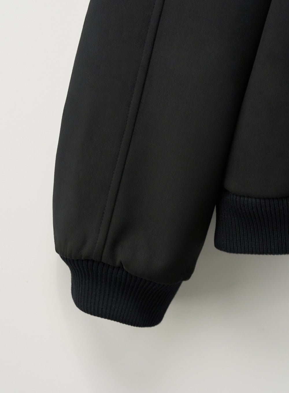 (M) Synthetic Shearling Blouson Jumper