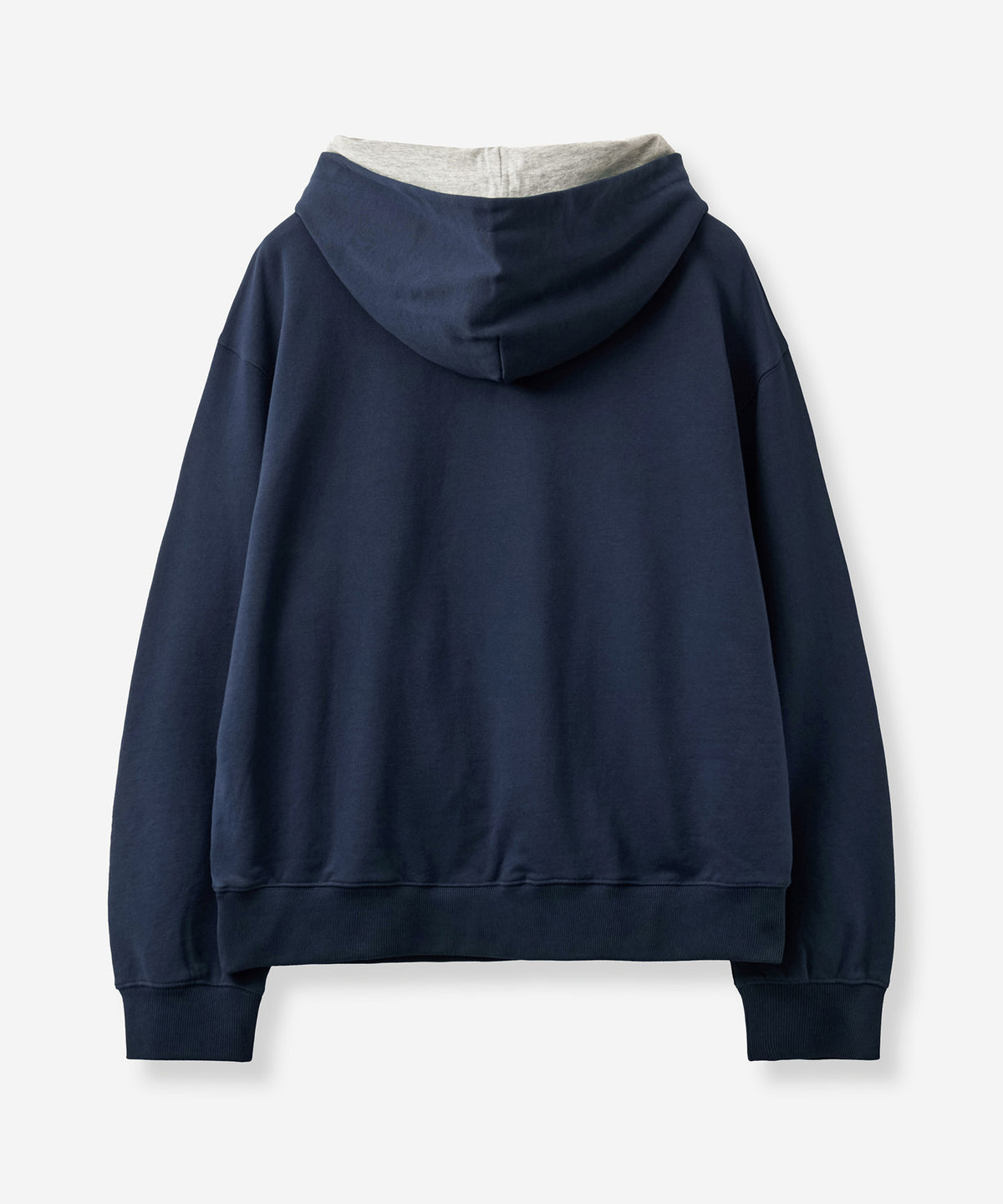(U) Rivet Applique Pocket Logo Hoodie