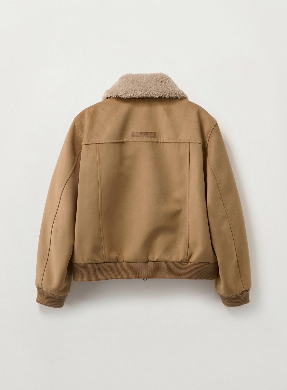 (W) Synthetic Shearling Blouson Jumper
