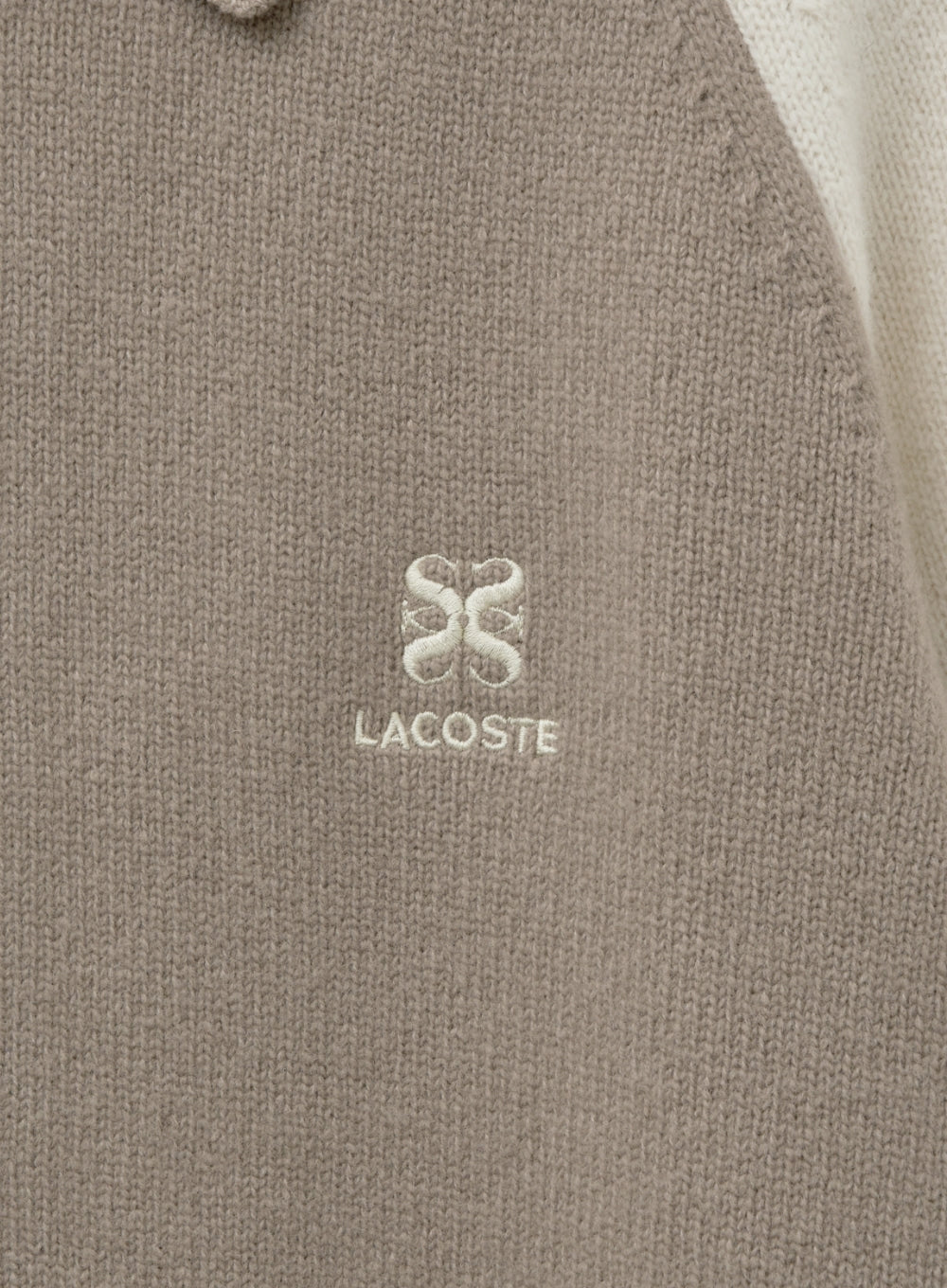 (U) Satur X Lacoste Knit Collar Zip-up