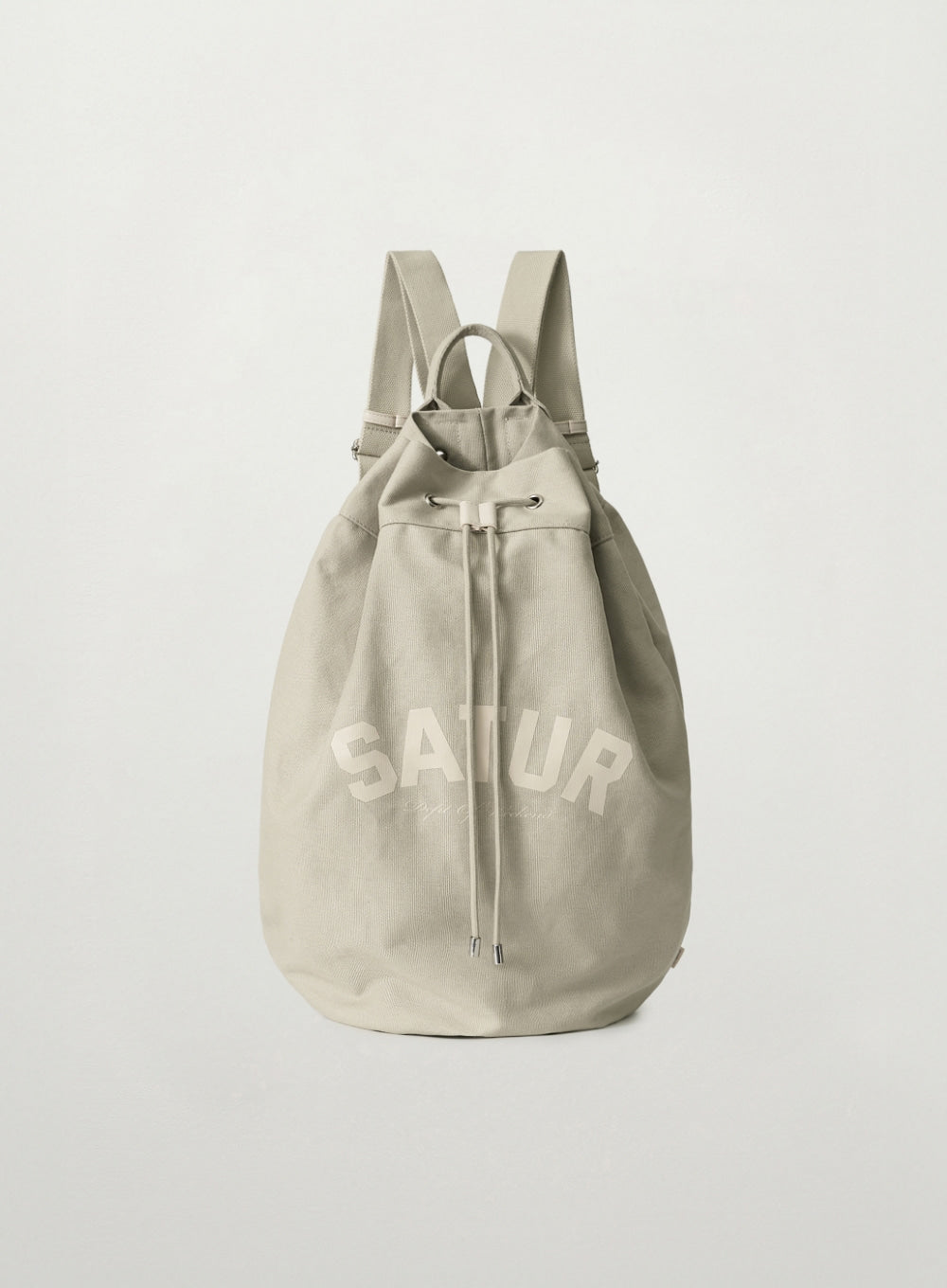 (U) Canvas Drawstring Bag