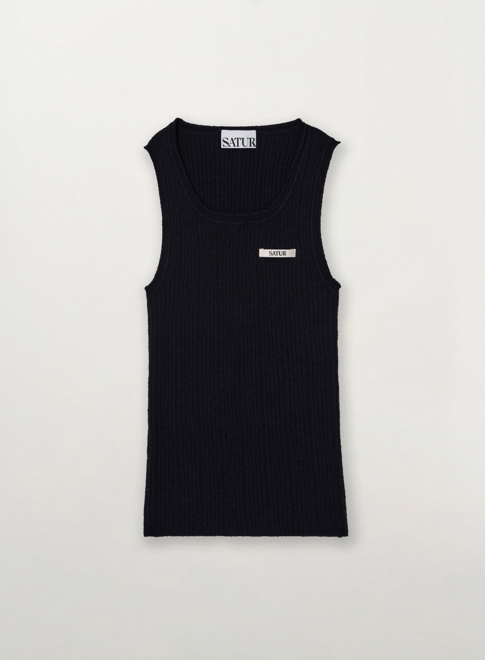 (W) Ribbed Sleeveless Knit