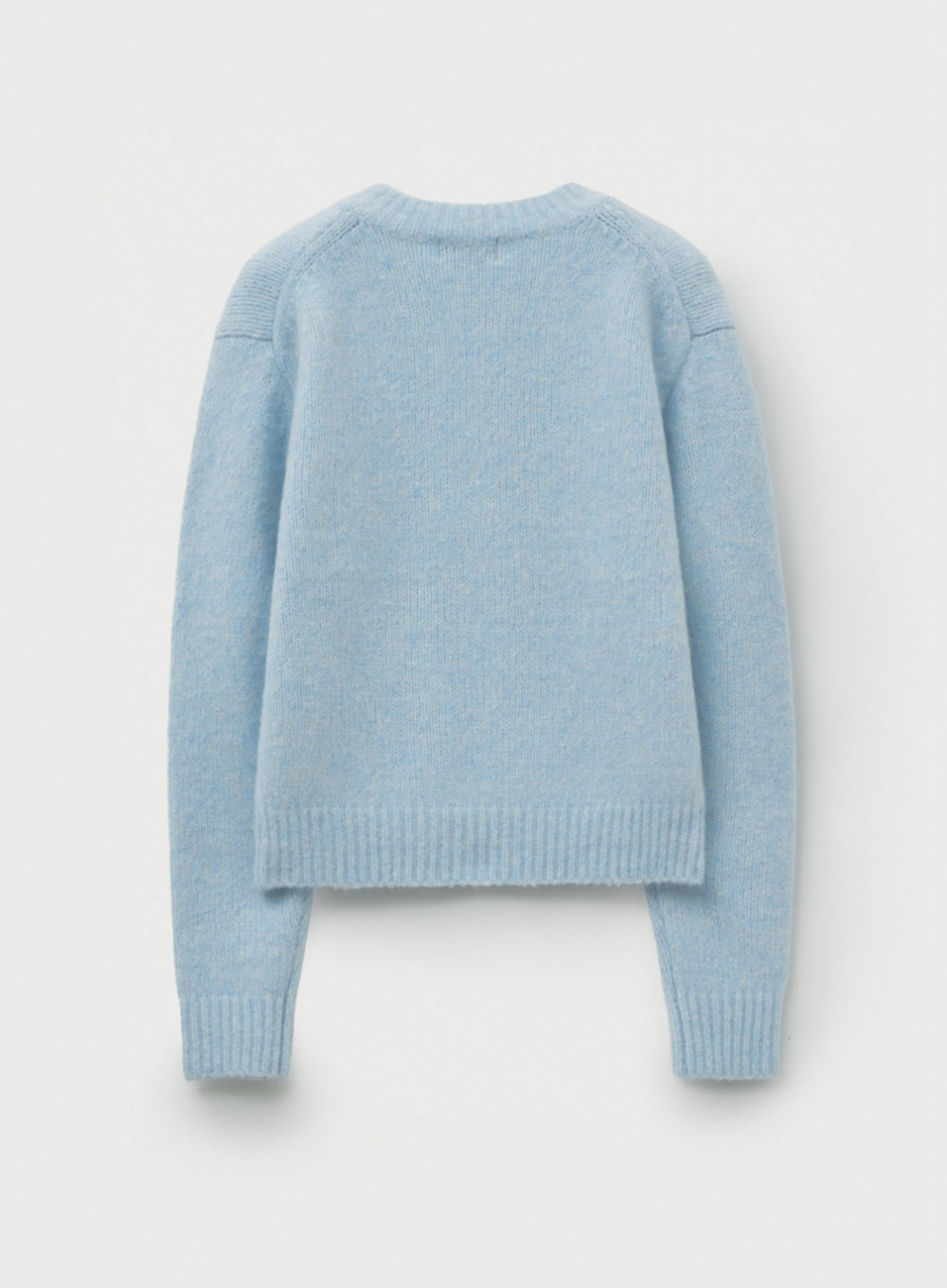 (W) Essen Two-Tone Mohair Pullover Knit
