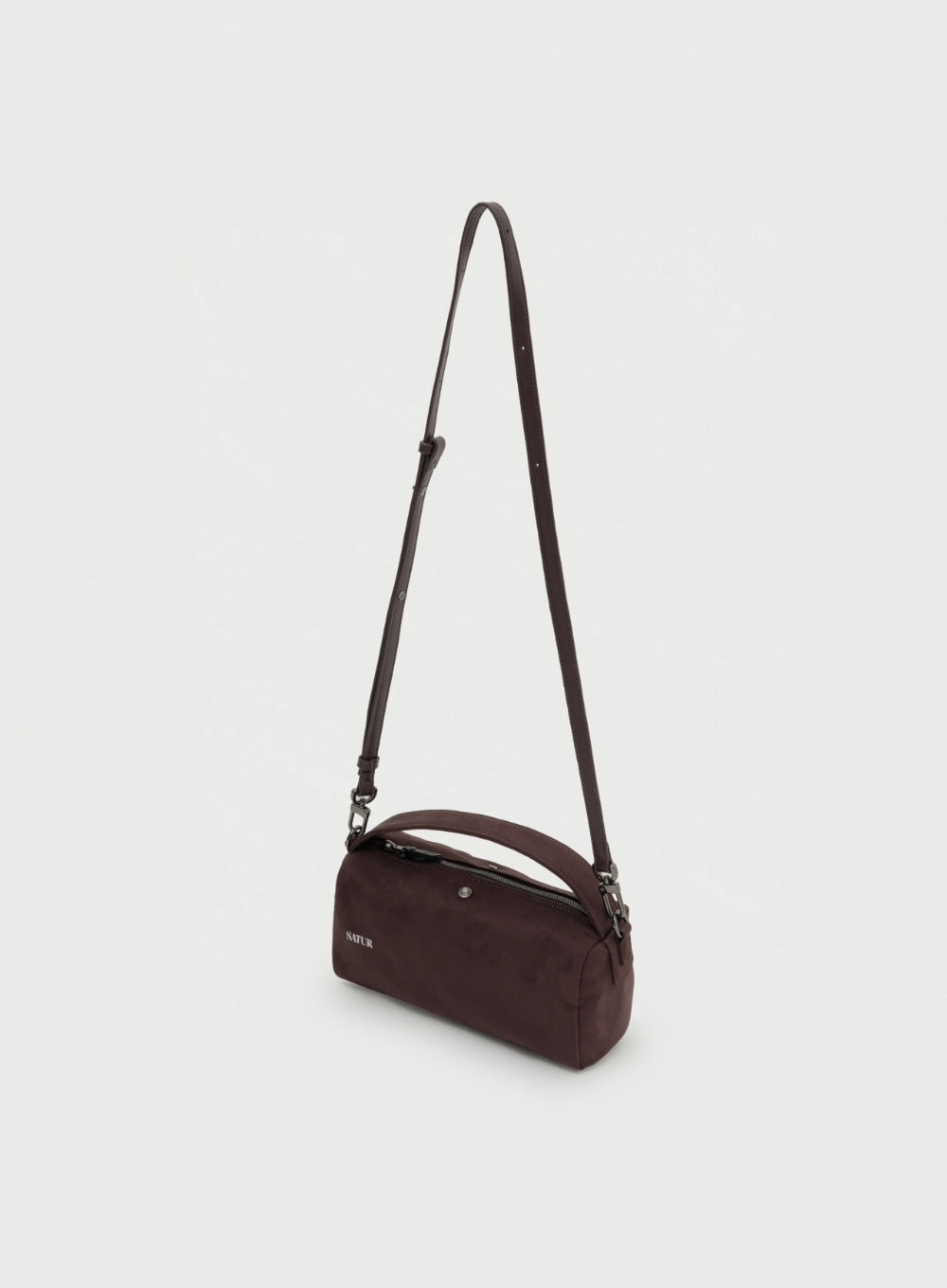 (U) Synthetic Suede Small Square Bag