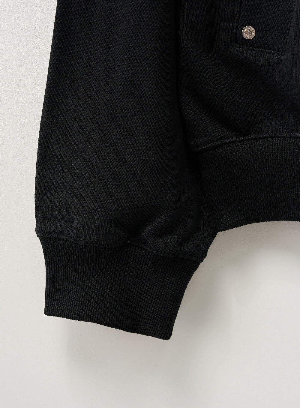 (U) Rivet Applique Pocket Logo Hoodie