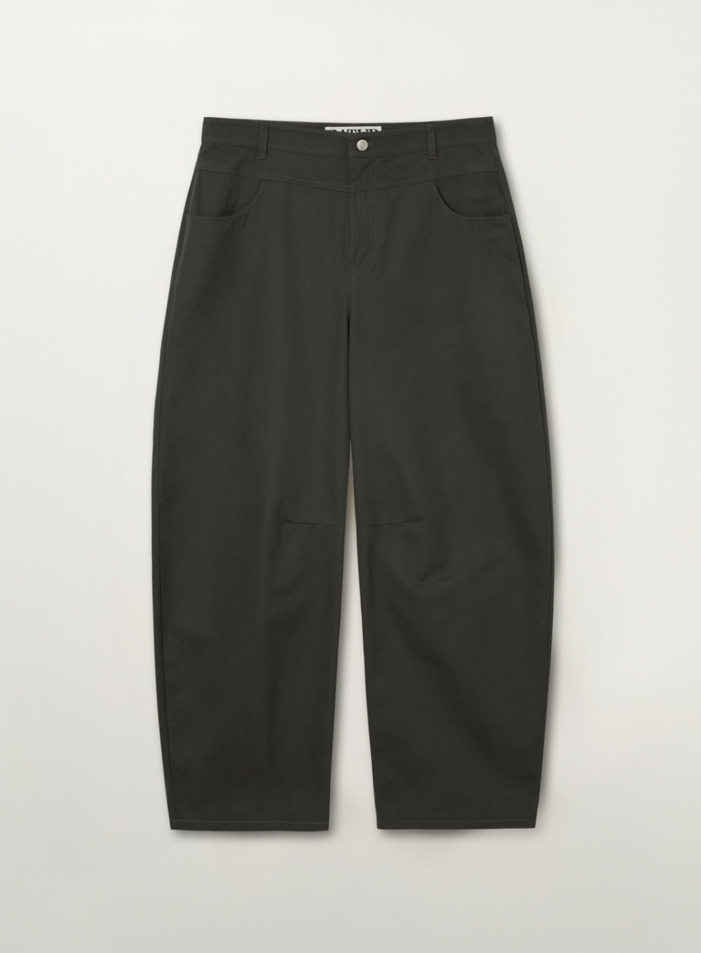 (M) Cotton Curved Pants